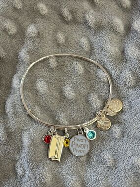 Alex and Ani Friends TV Show Themed Charm Bangle Bracelet